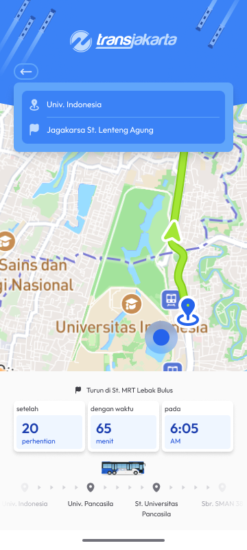 Transjakarta Demo App